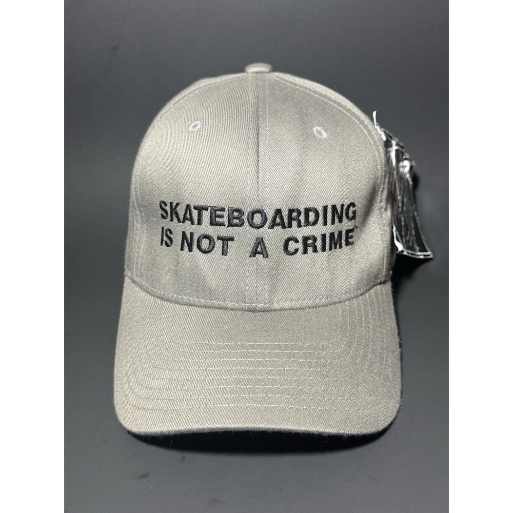 Y2K Skateboard Is Not A Crime Skateboard Hat‎ Size S/M